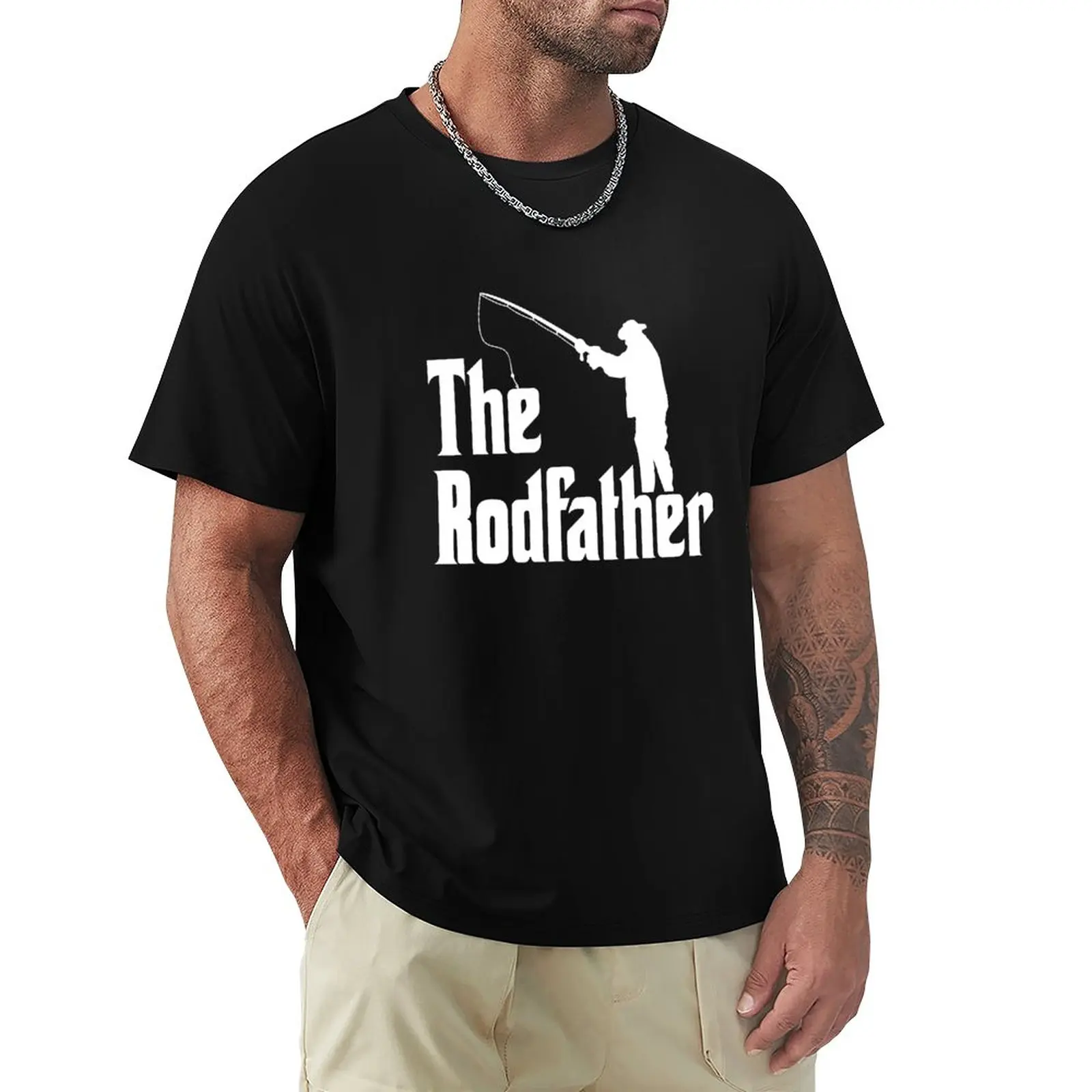Į Rodfather T-Shirt didingas marškinėliai plius dydis t marškiniai plius dydis viršūnes prakaito marškiniai vyrai